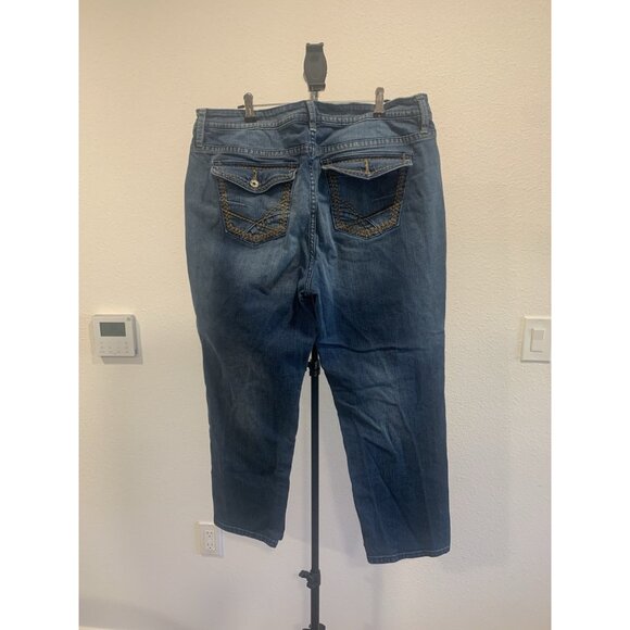 (D-106) Ana Womens Denim Jeans Size 16W Blue‎ Color - Picture 3 of 6